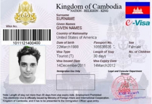 Cambodia Visum