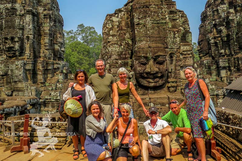 Gruppe rejser til Cambodia